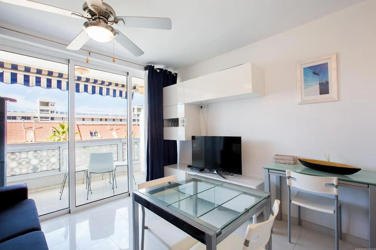 شقة Go2Tenerife Apart'Zebra Pool & Sea View بلايا ذي لاس أميريكاس إسبانيا